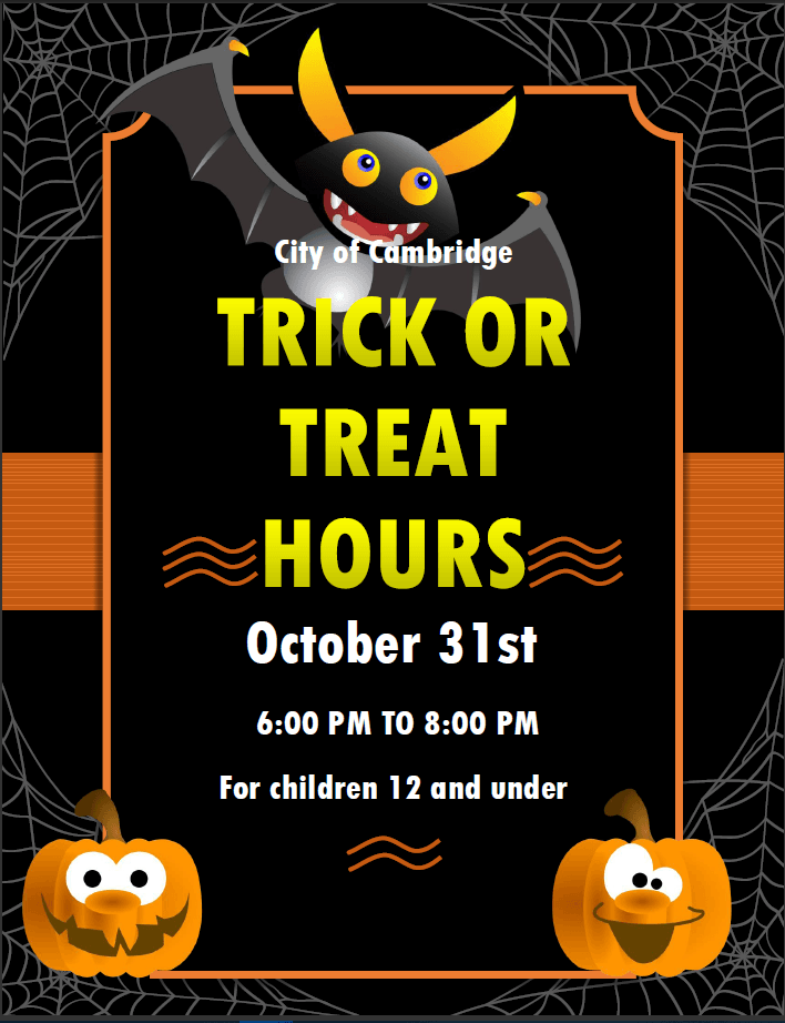 Trick or Treat Hours