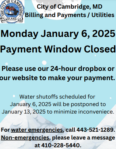 Payment Window Closed