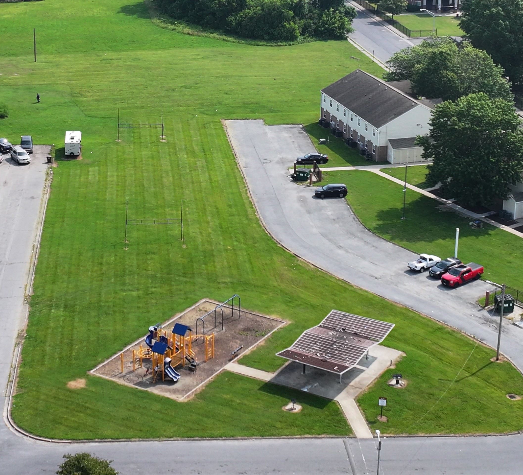 Cosby Park Aerial View from Cosby Avenue