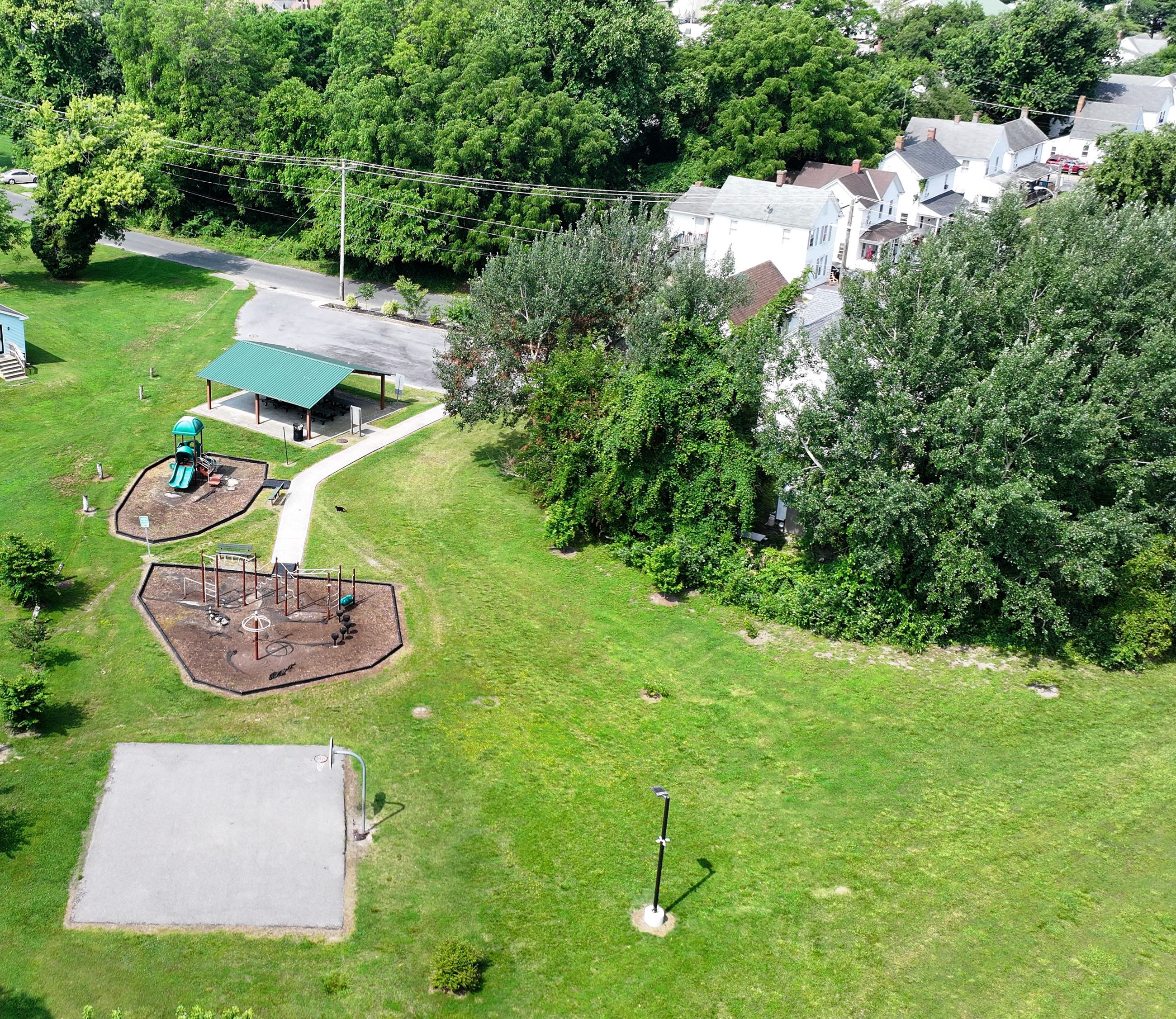 Meadow Aerial View from Meadow Avenue
