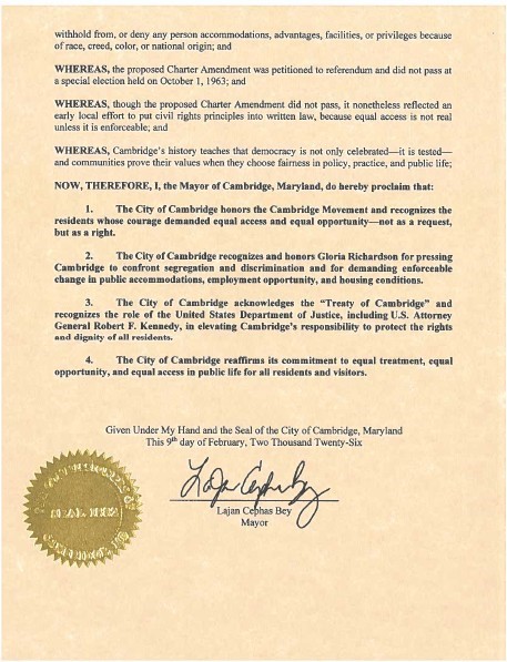 Text of a mayors proclamation page 2