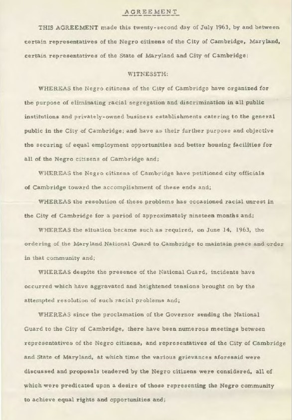Text of the Treaty of Cambridge page 1